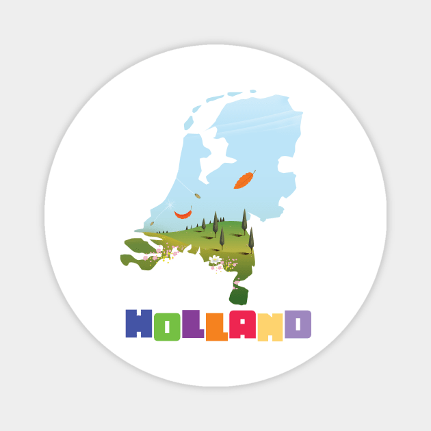 Holland Magnet by nickemporium1